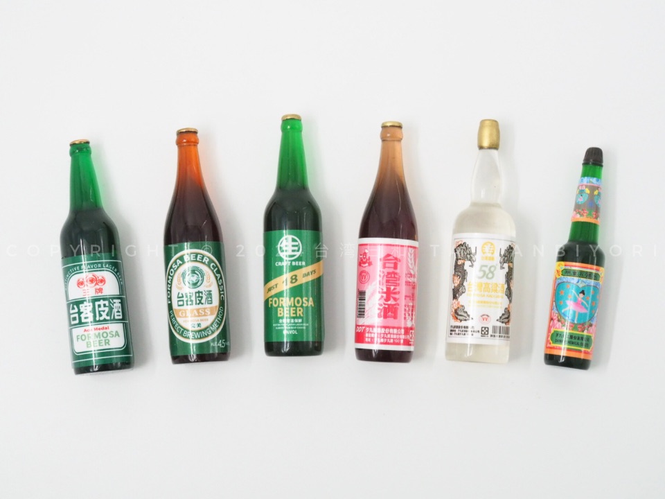 ５個セット80年代 ビンテージ 台湾製 カクテル ビール お酒 マグネット 5個セット